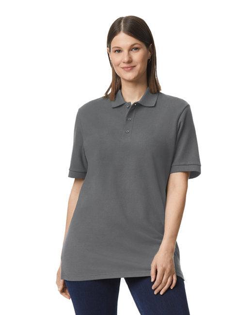 Gildan Unisex Midweight Double Pique Polo G858 - Dresses Max