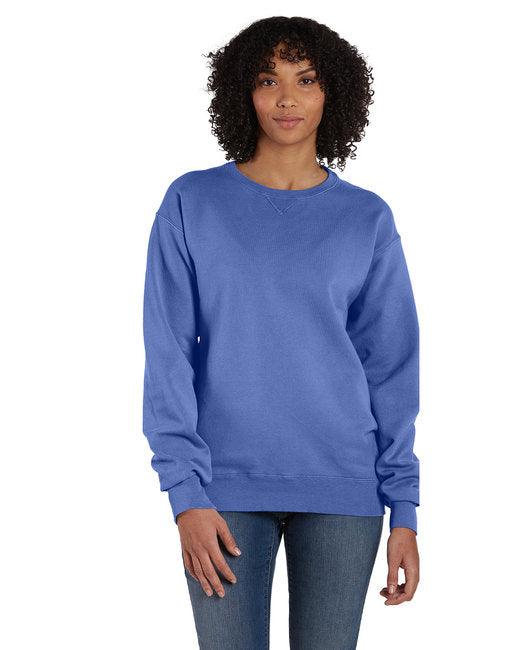 ComfortWash by Hanes Unisex Crew Sweatshirt GDH400 - Dresses Max