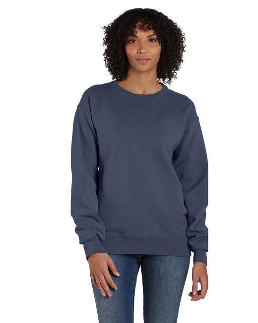 ComfortWash by Hanes Unisex Crew Sweatshirt GDH400 - Dresses Max