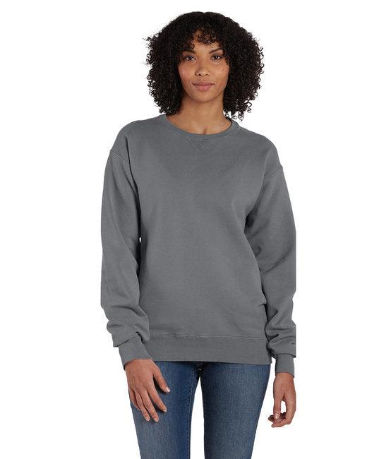 ComfortWash by Hanes Unisex Crew Sweatshirt GDH400 - Dresses Max