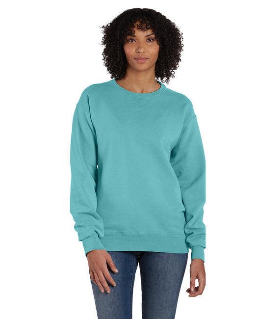 ComfortWash by Hanes Unisex Crew Sweatshirt GDH400 - Dresses Max