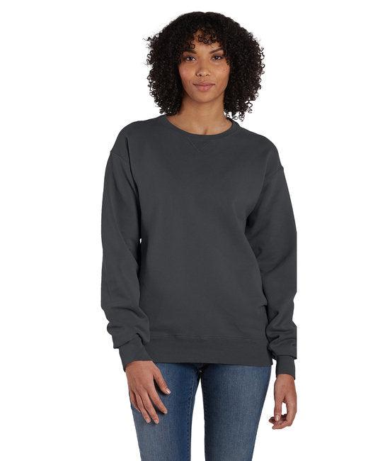 ComfortWash by Hanes Unisex Crew Sweatshirt GDH400 - Dresses Max