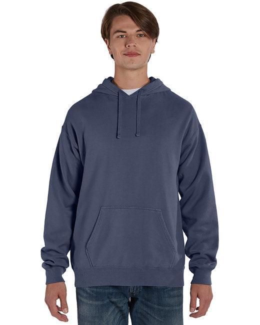ComfortWash by Hanes Unisex Pullover Hooded Sweatshirt GDH450 - Dresses Max