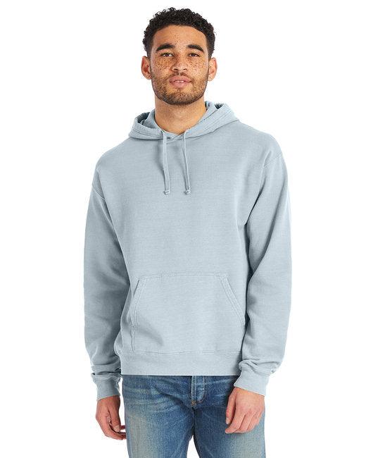 ComfortWash by Hanes Unisex Pullover Hooded Sweatshirt GDH450 - Dresses Max