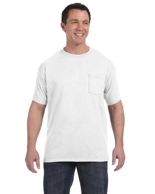 Hanes Men's Authentic-T Pocket T-Shirt H5590 - Dresses Max
