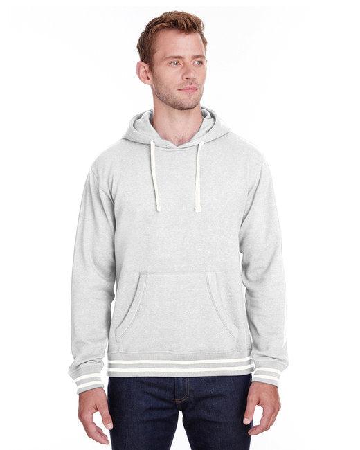 J America Adult Relay Hooded Sweatshirt JA8649 - Dresses Max