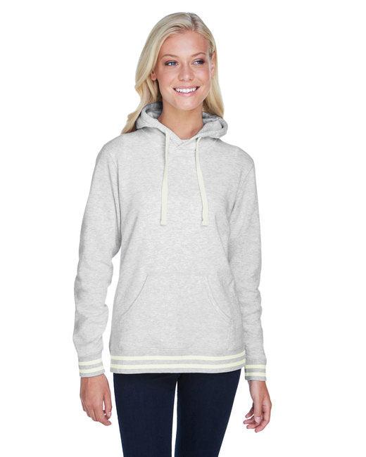J America Ladies' Relay Hooded Sweatshirt JA8651 - Dresses Max
