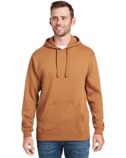 J America Adult Tailgate Fleece Pullover Hooded Sweatshirt JA8815 - Dresses Max
