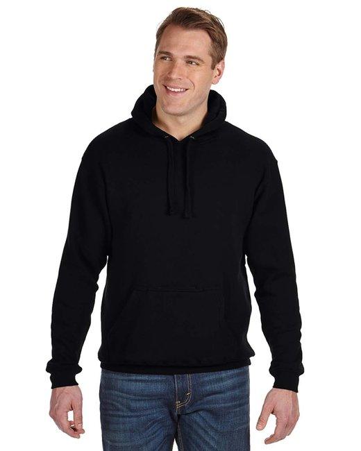 J America Adult Tailgate Fleece Pullover Hooded Sweatshirt JA8815 - Dresses Max