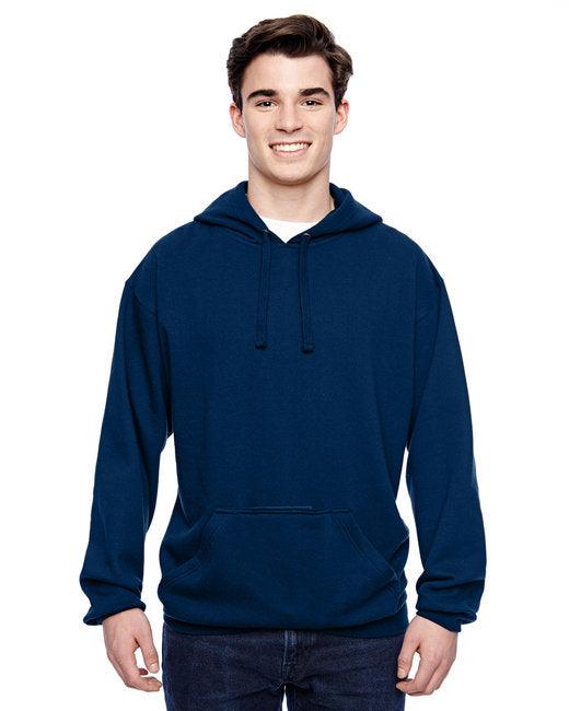 J America Adult Tailgate Fleece Pullover Hooded Sweatshirt JA8815 - Dresses Max