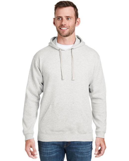 J America Adult Tailgate Fleece Pullover Hooded Sweatshirt JA8815 - Dresses Max