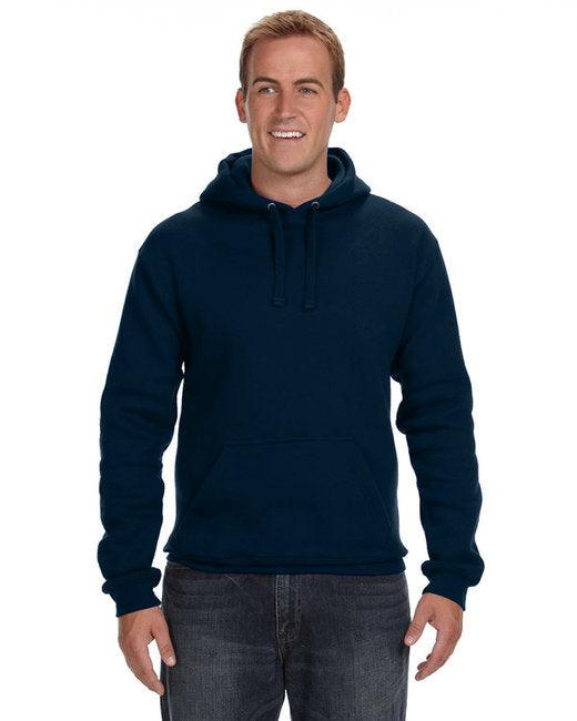J America Adult Premium Fleece Pullover Hooded Sweatshirt JA8824 - Dresses Max