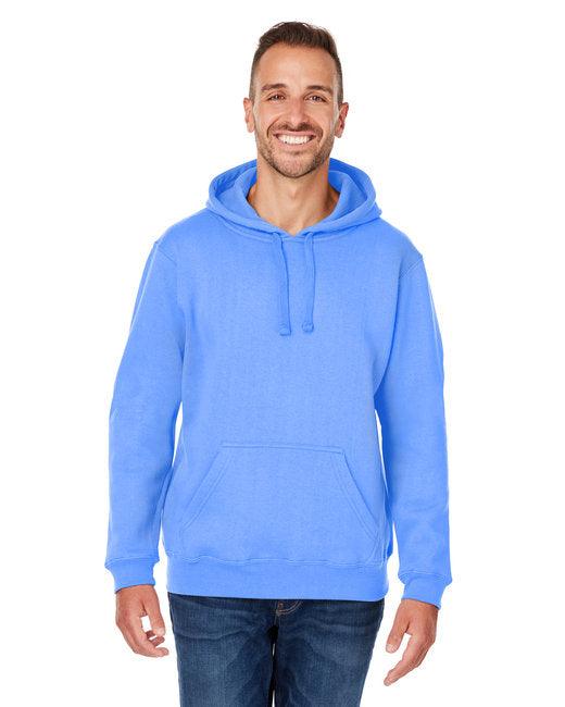 J America Adult Premium Fleece Pullover Hooded Sweatshirt JA8824 - Dresses Max