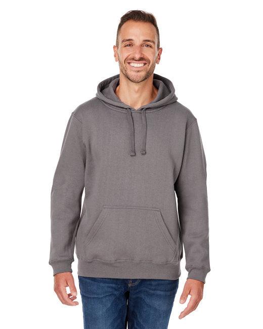 J America Adult Premium Fleece Pullover Hooded Sweatshirt JA8824 - Dresses Max