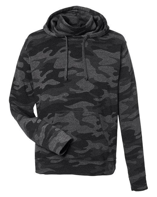 J America Unisex Gaiter Pullover Hooded Sweatshirt JA8879 - Dresses Max