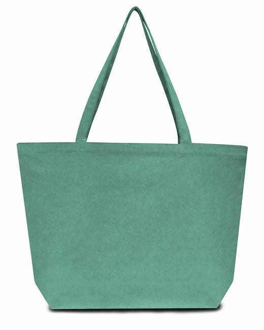 Liberty Bags Seaside Cotton 12 oz. Pigment-Dyed Large Tote LB8507 - Dresses Max