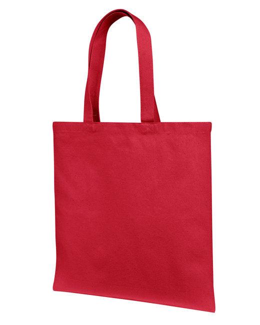 Liberty Bags 12 oz., Cotton Canvas Tote Bag With Self Fabric Handles LB85113 - Dresses Max