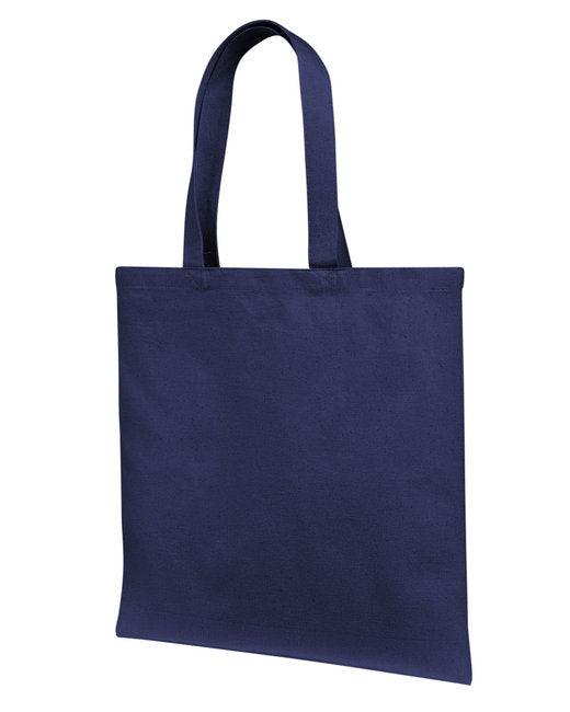 Liberty Bags 12 oz., Cotton Canvas Tote Bag With Self Fabric Handles LB85113 - Dresses Max