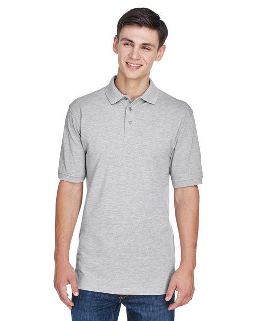 Harriton Men's Tall 5.6 oz. Easy Blend Polo M265T - Dresses Max