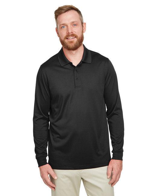 Harriton Men's Tall Advantage Long Sleeve Snag Protection Plus IL Polo M348LT - Dresses Max