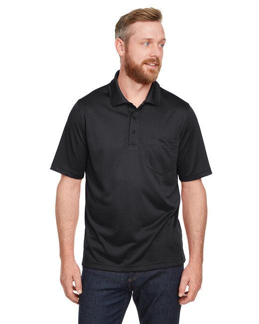 Harriton Men's Advantage Snag Protection Plus IL Pocket Polo M348P - Dresses Max