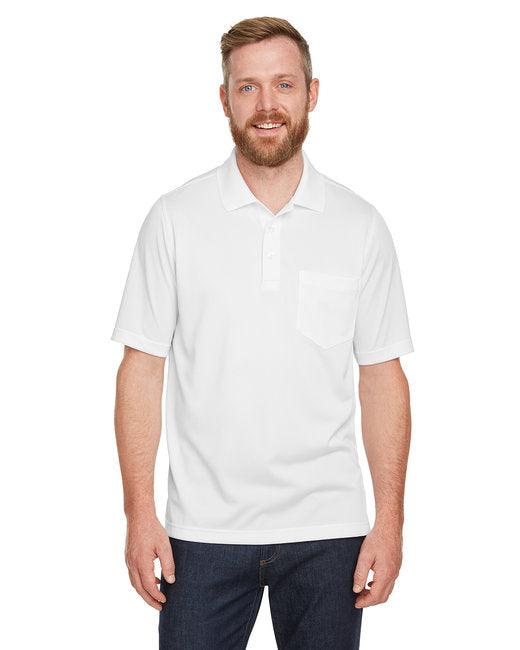 Harriton Men's Advantage Snag Protection Plus IL Pocket Polo M348P - Dresses Max