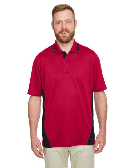 Harriton Men's Tall Flash Snag Protection Plus IL Colorblock Polo M386T - Dresses Max