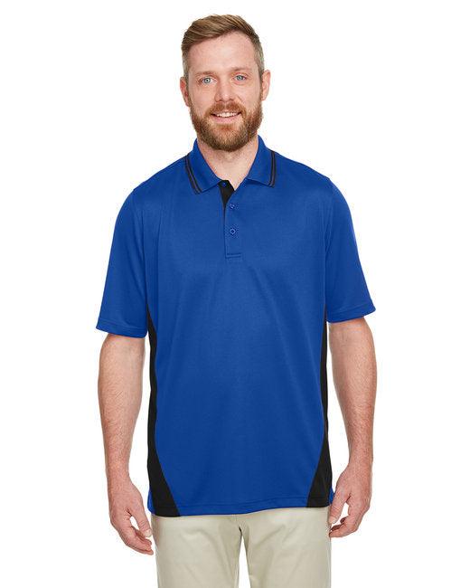 Harriton Men's Tall Flash Snag Protection Plus IL Colorblock Polo M386T - Dresses Max