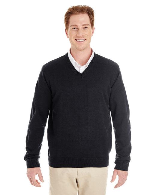 Harriton Men's Pilbloc V-Neck Sweater M420 - Dresses Max