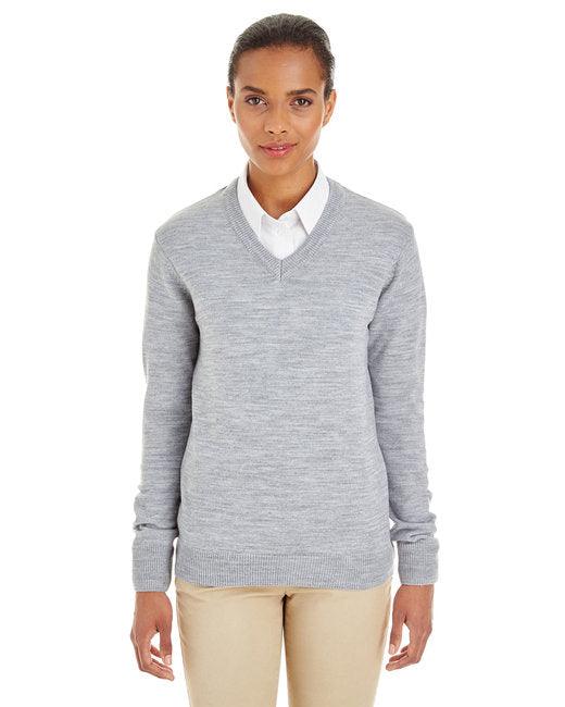 Harriton Ladies' Pilbloc V-Neck Sweater M420W - Dresses Max
