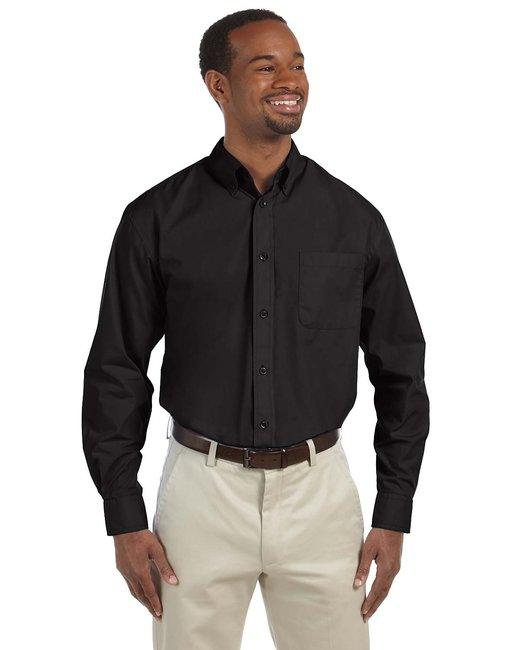 Harriton Men's 3.1 oz. Essential Poplin M510 - Dresses Max