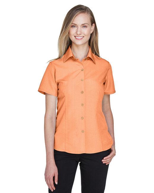Harriton Ladies' Barbados Textured Camp Shirt M560W - Dresses Max