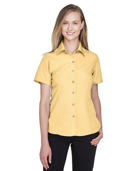 Harriton Ladies' Barbados Textured Camp Shirt M560W - Dresses Max
