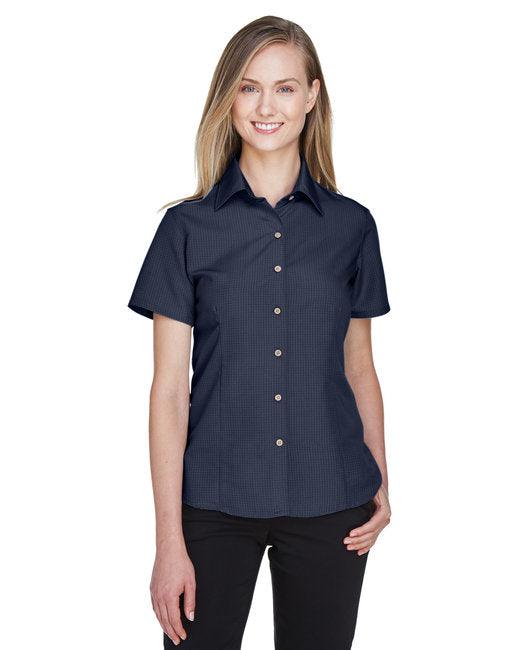 Harriton Ladies' Barbados Textured Camp Shirt M560W - Dresses Max