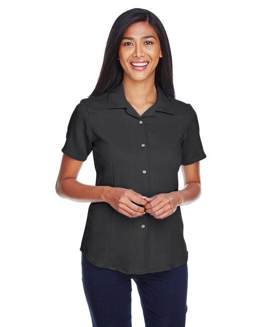 Harriton Ladies' Bahama Cord Camp Shirt M570W - Dresses Max