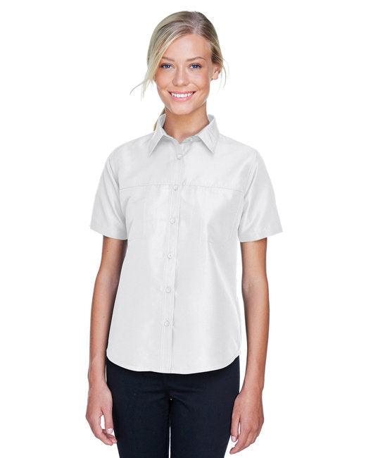 Harriton Ladies' Key West Short-Sleeve Performance Staff Shirt M580W - Dresses Max