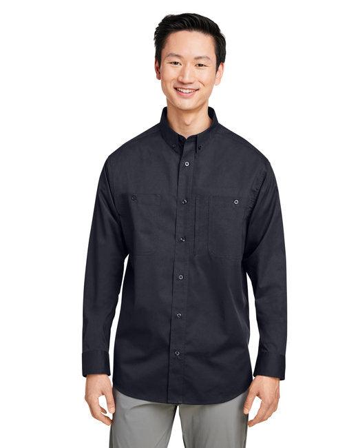 Harriton Men's Advantage IL Long-Sleeve Workshirt M585L - Dresses Max