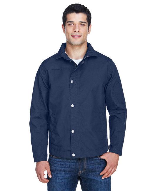 Harriton Men's Auxiliary Canvas Work Jacket M705 - Dresses Max