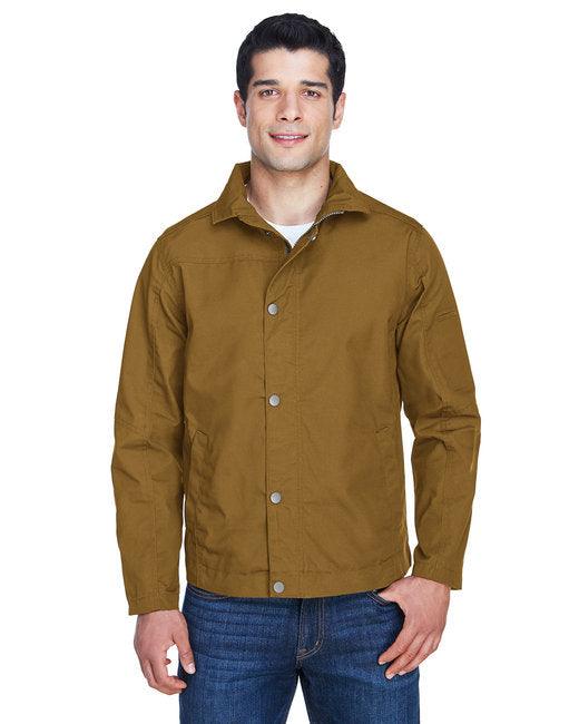Harriton Men's Auxiliary Canvas Work Jacket M705 - Dresses Max