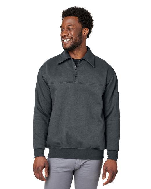 Harriton Unisex ClimaBloc Heavyweight Quarter-Zip M712 - Dresses Max