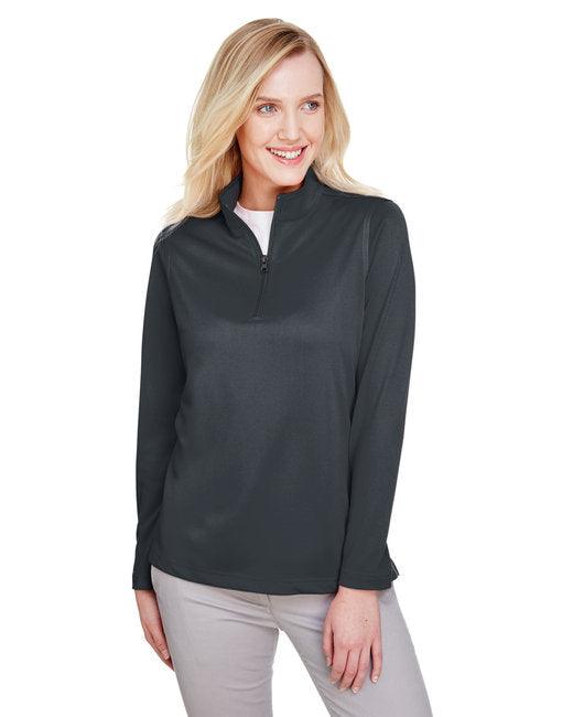 Harriton Ladies' Advantage Snag Protection Plus Quarter-Zip M748W - Dresses Max