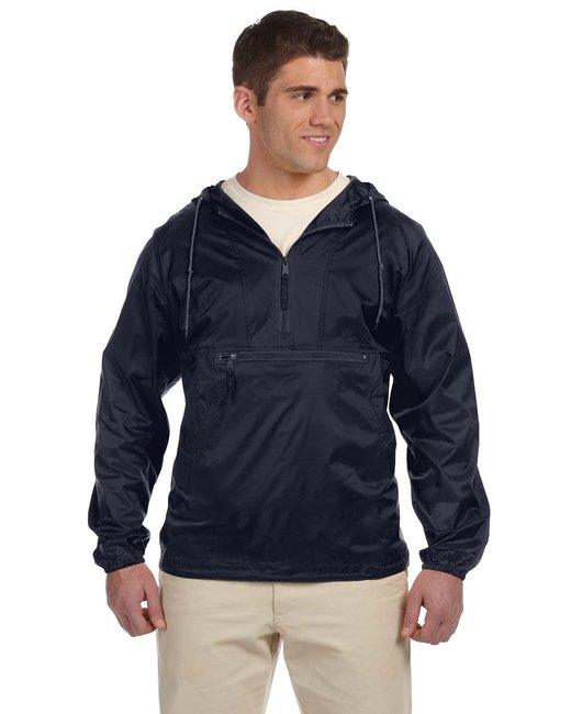 Harriton Adult Packable Nylon Jacket M750 - Dresses Max
