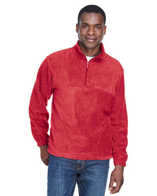 Harriton Adult 8 oz. Quarter-Zip Fleece Pullover M980 - Dresses Max