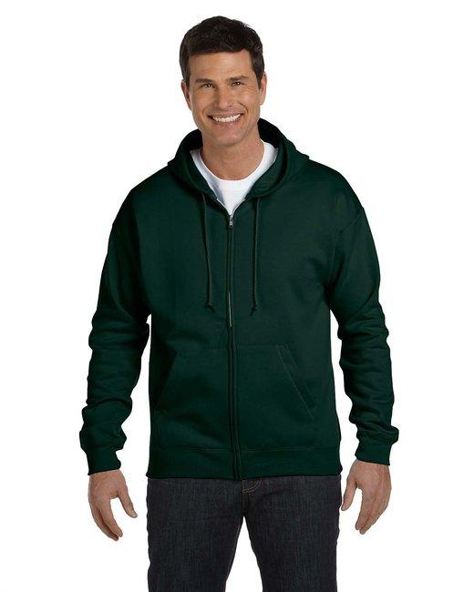 Hanes Adult 7.8 oz. EcoSmart® 50/50 Full-Zip Hooded Sweatshirt P180 - Dresses Max