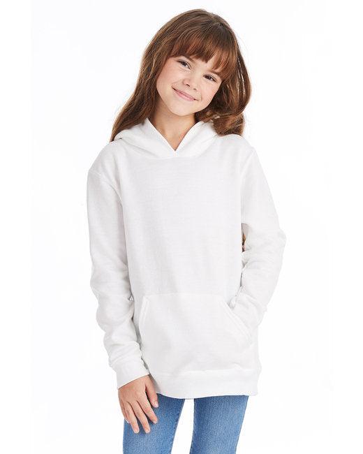 Hanes Youth 7.8 oz. EcoSmart® 50/50 Pullover Hooded Sweatshirt P473 - Dresses Max
