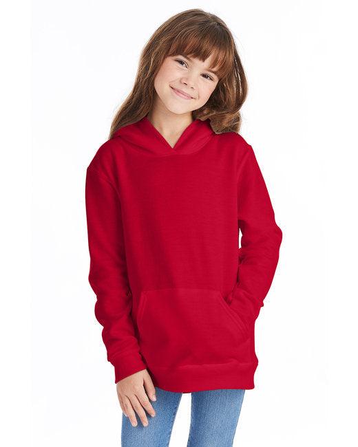 Hanes Youth 7.8 oz. EcoSmart® 50/50 Pullover Hooded Sweatshirt P473 - Dresses Max
