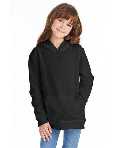 Hanes Youth 7.8 oz. EcoSmart 50/50 Pullover Hooded Sweatshirt P473 - Dresses Max