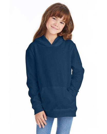 Hanes Youth 7.8 oz. EcoSmart 50/50 Pullover Hooded Sweatshirt P473 - Dresses Max
