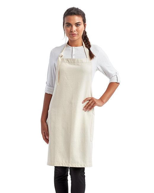Artisan Collection by Reprime Unisex Regenerate Sustainable Bib Apron RP122 - Dresses Max