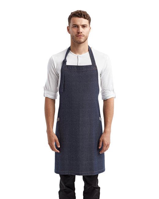 Artisan Collection by Reprime Unisex Regenerate Sustainable Bib Apron RP122 - Dresses Max